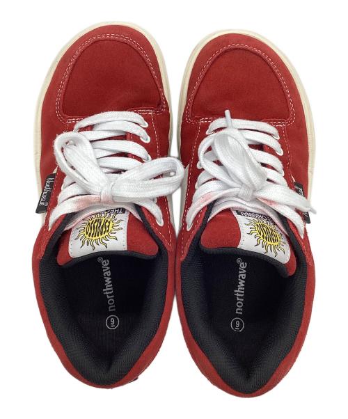NORTHWAVE（ノースウェーブ）NORTHWAVE (ノースウェーブ) ESPRESSO SUEDE レッド サイズ:27.3cmの古着・服飾アイテム