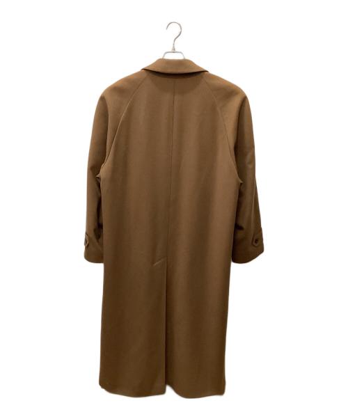 Burberry's（バーバリー）Burberry's (バーバリー) ウールロングコート ブラウン サイズ:48の古着・服飾アイテム