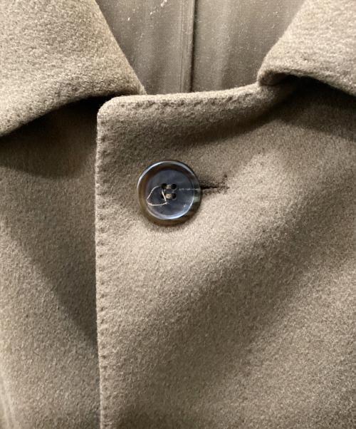 Burberry's（バーバリー）Burberry's (バーバリー) ウールロングコート ブラウン サイズ:48の古着・服飾アイテム