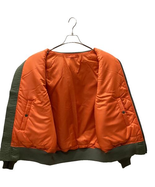 ALPHA（アルファ）ALPHA (アルファ) MA-1ジャケット オリーブ サイズ:XLの古着・服飾アイテム
