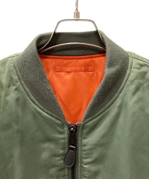 ALPHA（アルファ）ALPHA (アルファ) MA-1ジャケット オリーブ サイズ:XLの古着・服飾アイテム