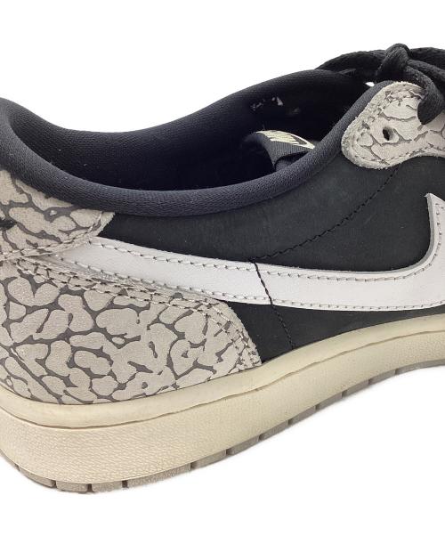 NIKE（ナイキ）NIKE (ナイキ) AIR JORDAN 1 LOW OG BLACK/MUSLIN-TECH GR サイズ:28.5cmの古着・服飾アイテム