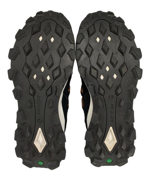 Timberland（ティンバーランド）Timberland (ティンバーランド) レザー/ファブリックスニーカー ブラック サイズ:25cmの古着・服飾アイテム