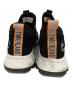 中古・古着 Timberland (ティンバーランド) レザー/ファブリックスニーカー ブラック サイズ:25cm：6000円