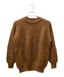 Charvet（シャルベ）の古着「厚手ニット」｜ブラウン