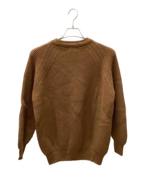 Charvet（シャルベ）Charvet (シャルベ) 厚手ニット ブラウン サイズ:50 未使用品の古着・服飾アイテム