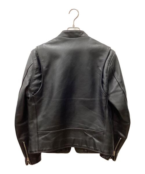 Schott（ショット）Schott (ショット) ライダースジャケット ブラック サイズ:38の古着・服飾アイテム