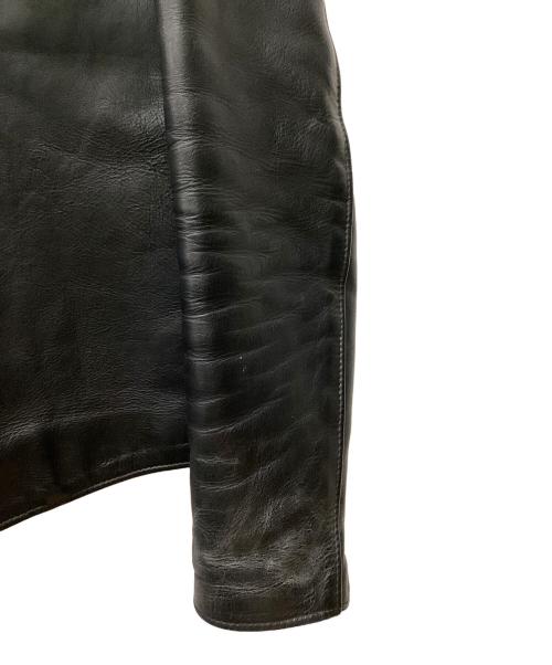 Schott（ショット）Schott (ショット) ライダースジャケット ブラック サイズ:38の古着・服飾アイテム