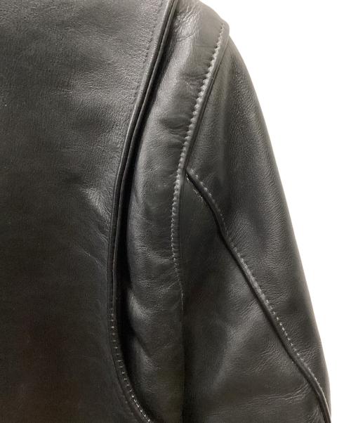 Schott（ショット）Schott (ショット) ライダースジャケット ブラック サイズ:38の古着・服飾アイテム