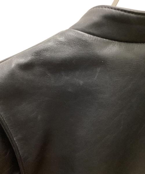 Schott（ショット）Schott (ショット) ライダースジャケット ブラック サイズ:38の古着・服飾アイテム