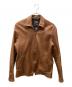 Schott（ショット）の古着「GOAT SKIN JACKET」｜ブラウン