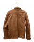 Schott (ショット) GOAT SKIN JACKET ブラウン サイズ:L：15000円