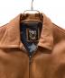 中古・古着 Schott (ショット) GOAT SKIN JACKET ブラウン サイズ:L：15000円