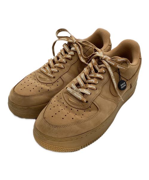 NIKE（ナイキ）NIKE (ナイキ) AIR FORCE 1 LOW W/SUPREME ブラウン サイズ:27cmの古着・服飾アイテム