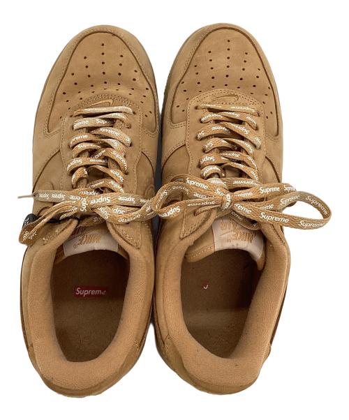 NIKE（ナイキ）NIKE (ナイキ) AIR FORCE 1 LOW W/SUPREME ブラウン サイズ:27cmの古着・服飾アイテム