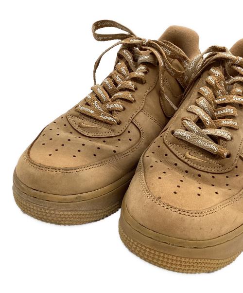 NIKE（ナイキ）NIKE (ナイキ) AIR FORCE 1 LOW W/SUPREME ブラウン サイズ:27cmの古着・服飾アイテム