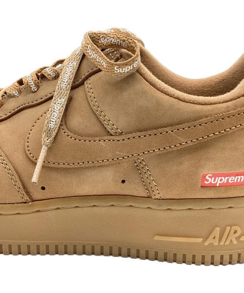 NIKE（ナイキ）NIKE (ナイキ) AIR FORCE 1 LOW W/SUPREME ブラウン サイズ:27cmの古着・服飾アイテム