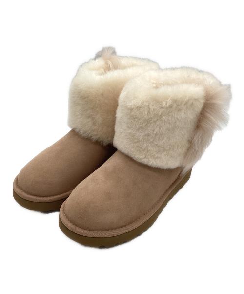 UGG（アグ）UGG (アグ) CLASSIC MINI WISP ピンク サイズ:22cm 未使用品の古着・服飾アイテム