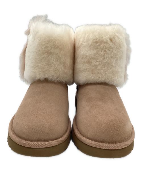 UGG（アグ）UGG (アグ) CLASSIC MINI WISP ピンク サイズ:22cm 未使用品の古着・服飾アイテム