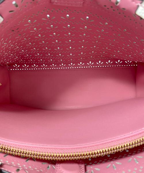 Kate Spade（ケイトスペード）Kate Spade (ケイトスペード) ハンドバッグ ホワイト×ピンクの古着・服飾アイテム