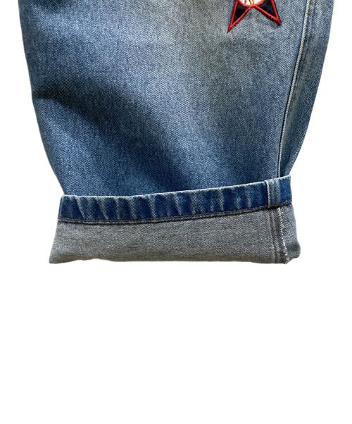 Negro League（二グロ リーグ）Negro League (二グロ リーグ) チームロゴデニムパンツ インディゴ サイズ:38の古着・服飾アイテム