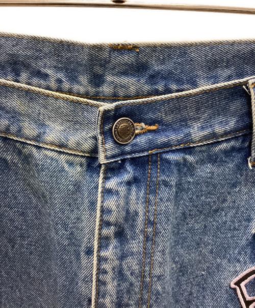 Negro League（二グロ リーグ）Negro League (二グロ リーグ) チームロゴデニムパンツ インディゴ サイズ:38の古着・服飾アイテム