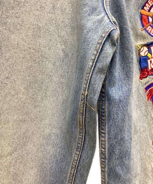 Negro League（二グロ リーグ）Negro League (二グロ リーグ) チームロゴデニムパンツ インディゴ サイズ:38の古着・服飾アイテム