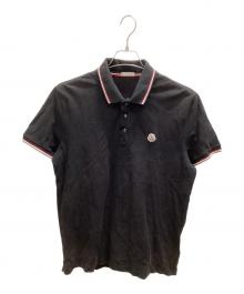 MONCLER（モンクレール）の古着「ポロシャツ」｜ブラック