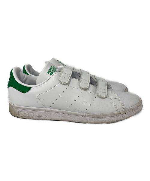 adidas（アディダス）adidas (アディダス) STANSMITH ホワイト×グリーン サイズ:27cmの古着・服飾アイテム