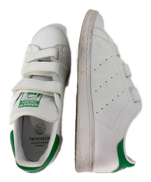 adidas（アディダス）adidas (アディダス) STANSMITH ホワイト×グリーン サイズ:27cmの古着・服飾アイテム
