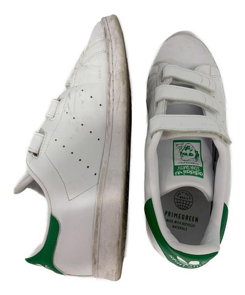 adidas（アディダス）adidas (アディダス) STANSMITH ホワイト×グリーン サイズ:27cmの古着・服飾アイテム