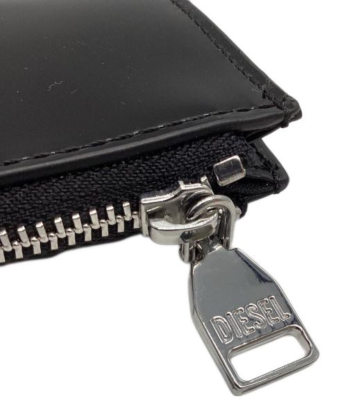 DIESEL（ディーゼル）DIESEL (ディーゼル) カードケース ブラックの古着・服飾アイテム