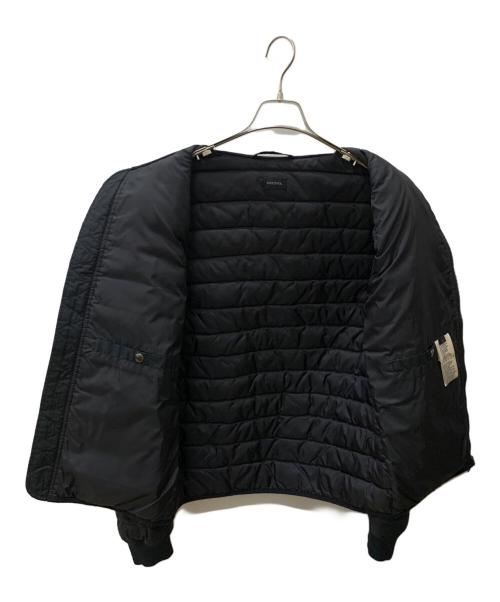 DIESEL（ディーゼル）DIESEL (ディーゼル) 中綿ジャケット ブラック サイズ:Lの古着・服飾アイテム