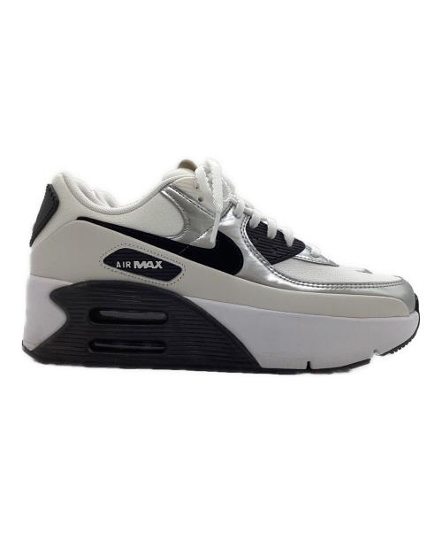 NIKE（ナイキ）NIKE (ナイキ) エアマックス90LV8 ホワイト×ブラック サイズ:25.5cmの古着・服飾アイテム