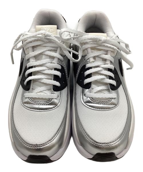 NIKE（ナイキ）NIKE (ナイキ) エアマックス90LV8 ホワイト×ブラック サイズ:25.5cmの古着・服飾アイテム