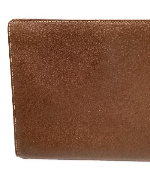 GUCCI（グッチ）GUCCI (グッチ) OLD GUCCI クラッチバッグ ブラウンの古着・服飾アイテム