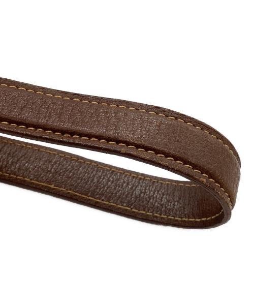 GUCCI（グッチ）GUCCI (グッチ) OLD GUCCI クラッチバッグ ブラウンの古着・服飾アイテム