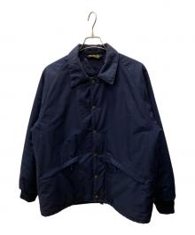 BLUCO WORK GARMENT（ブルコ ワーク ガーメント）の古着「キルティングコーチジャケット」｜ネイビー