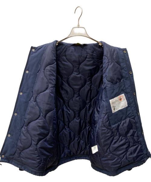 BLUCO WORK GARMENT（ブルコ ワーク ガーメント）BLUCO WORK GARMENT (ブルコ ワーク ガーメント) キルティングコーチジャケット ネイビー サイズ:Mの古着・服飾アイテム