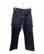 BLUCO WORK GARMENTブルコ ワーク ガーメント）の古着「デニムペインターパンツ」｜インディゴ