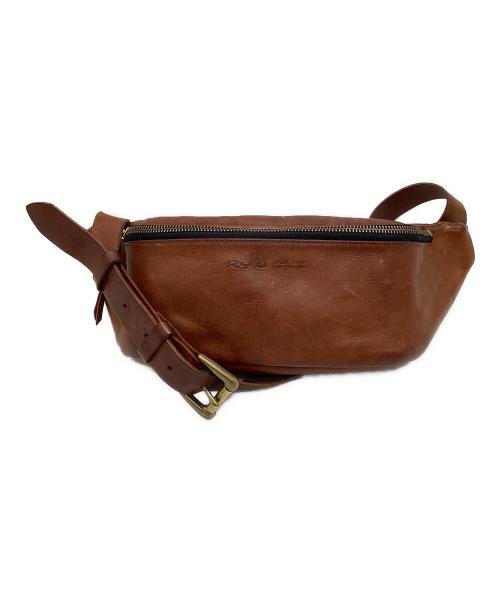 RYU（リュウ）RYU (リュウ) ウエストバッグ ブラウンの古着・服飾アイテム