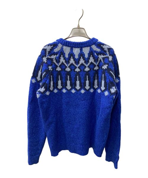 L.L.Bean（エルエルビーン）L.L.Bean (エルエルビーン) 厚手ニット ブルー サイズ:Lの古着・服飾アイテム
