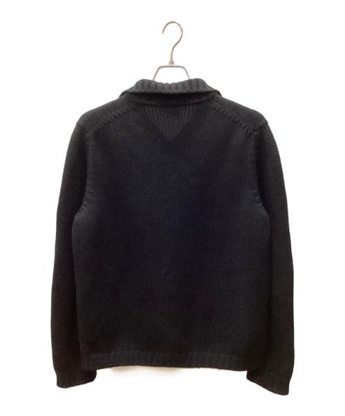 Zanone（ザノーネ）Zanone (ザノーネ) フルジップニット ブラック サイズ:50の古着・服飾アイテム
