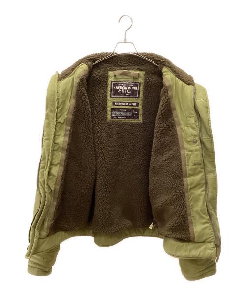 Abercrombie & Fitch（アバクロンビー アンド フィッチ）Abercrombie & Fitch (アバクロンビー アンド フィッチ) デッキジャケット カーキ サイズ:Lの古着・服飾アイテム
