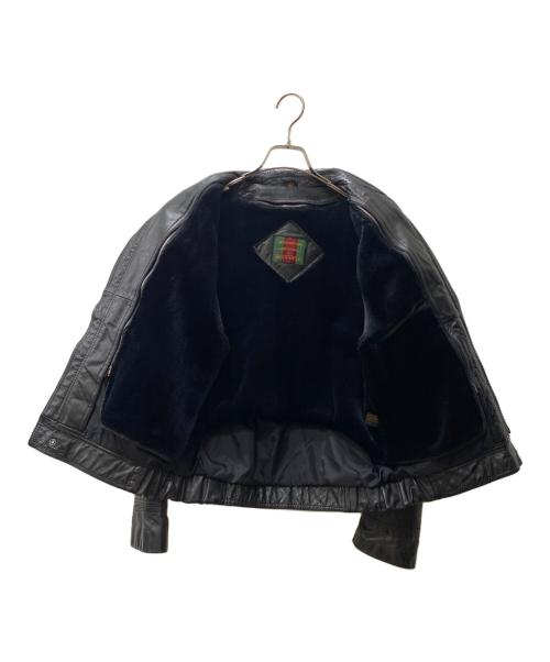 Raffaelo（ラファエロ）RAFFAELO (ラファエロ) レザージャケット ブラック サイズ:40の古着・服飾アイテム
