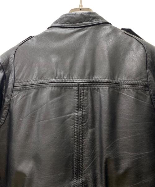 Raffaelo（ラファエロ）RAFFAELO (ラファエロ) レザージャケット ブラック サイズ:40の古着・服飾アイテム