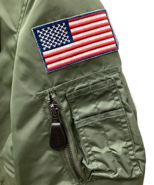 AVIREX（アヴィレックス）AVIREX (アヴィレックス) L-2Bフライトジャケット グリーン サイズ:XLの古着・服飾アイテム