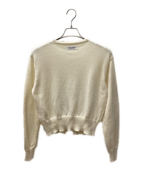 GIUNON（ジウノン）GIUNON (ジウノン) 薄手カーディガン ベージュ サイズ:Freeの古着・服飾アイテム