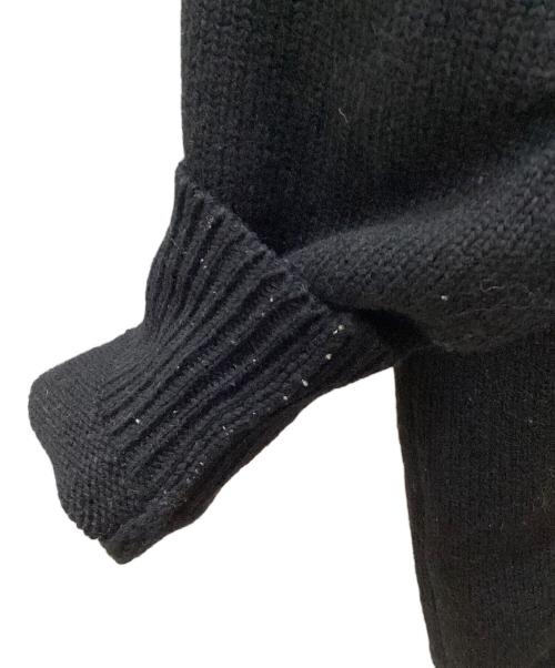 COMME des GARCONS HOMME（コムデギャルソン オム）COMME des GARCONS HOMME (コムデギャルソン オム) 厚手ニット ブラック サイズ:表記無しの古着・服飾アイテム