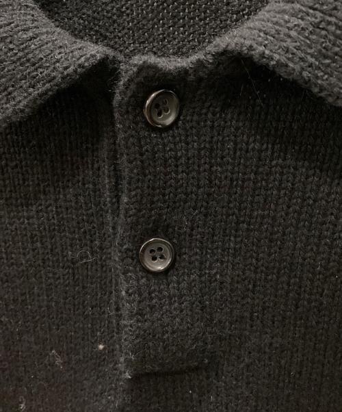 COMME des GARCONS HOMME（コムデギャルソン オム）COMME des GARCONS HOMME (コムデギャルソン オム) 厚手ニット ブラック サイズ:表記無しの古着・服飾アイテム